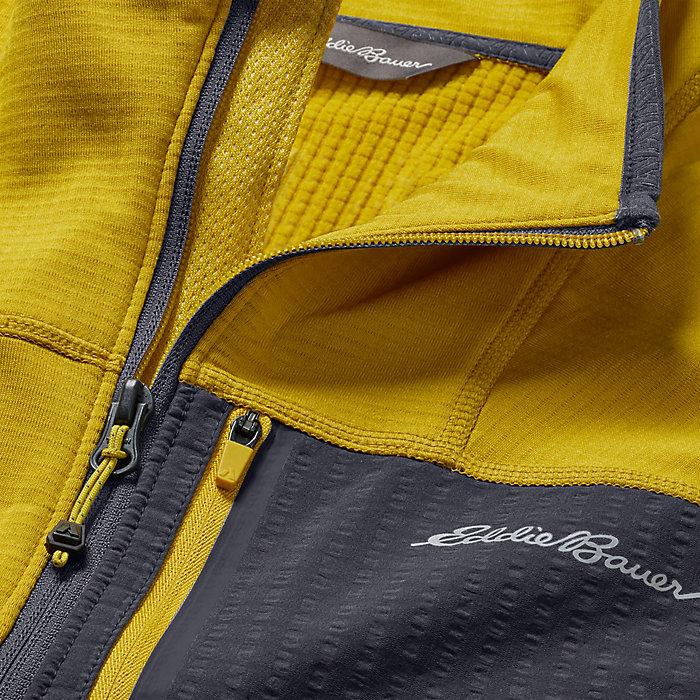 Eddie Bauer First Ascent Men's LS High Route Grid Half Zip 3 Eddie Bauer First Ascent Men's LS High Route Grid Half Zip - Image 3
