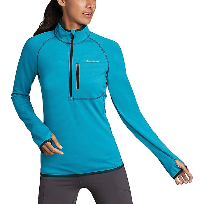 Eddie Bauer First Ascent Women's High Route Grid Quarter Zip 1 Eddie Bauer First Ascent Women's High Route Grid Quarter Zip