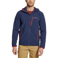Eddie Bauer First Ascent Men's Sandstone Backbone Grid Hoodie
